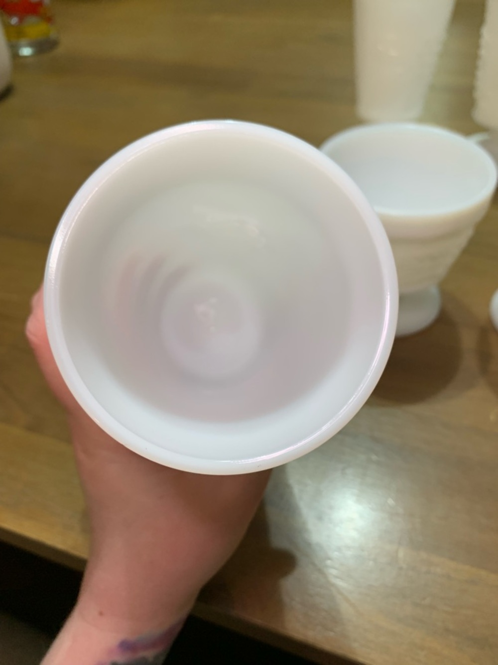 Milk Glass Set - Picture 7 of 7